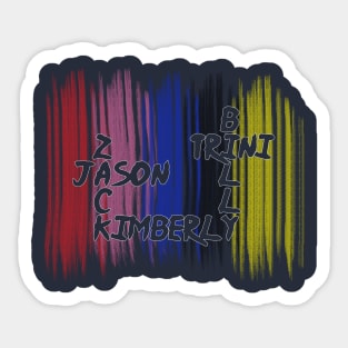 Colors Rangers Sticker